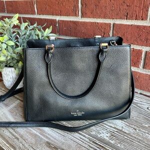 Kate Spade Black Leather Crossbody